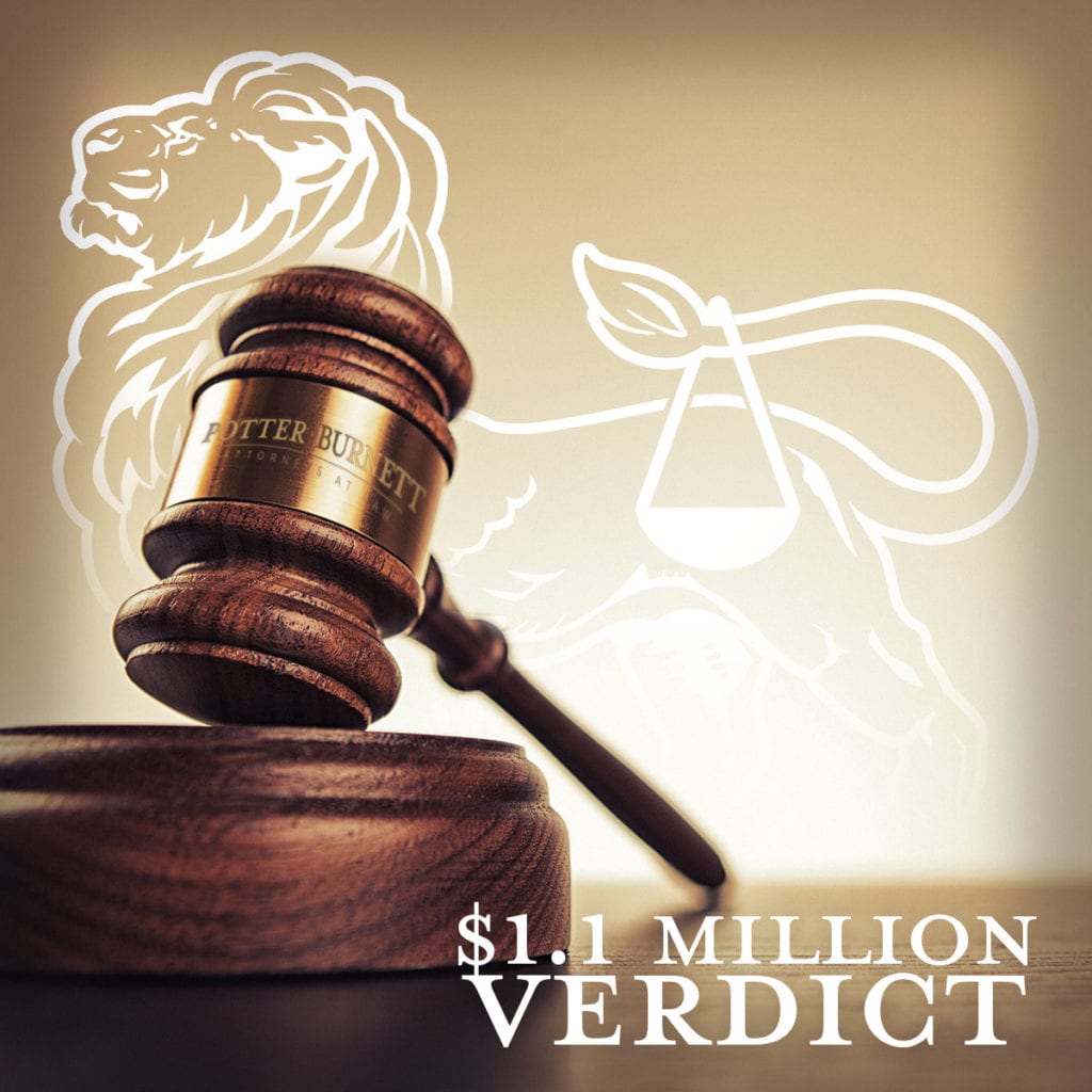 $1.1 million verdict